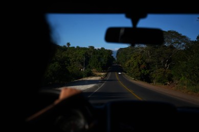 On the road from Puntarenas to Monteverde